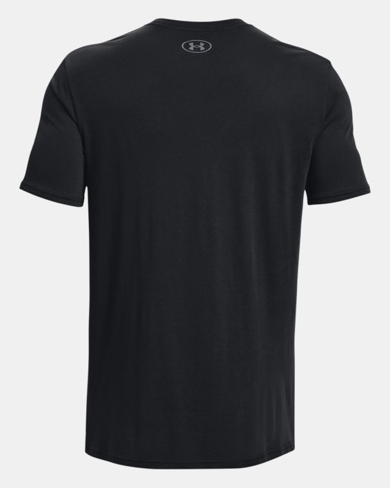 Men's UA Team Issue Graphic T-Shirt, Black, pdpMainDesktop image number 5